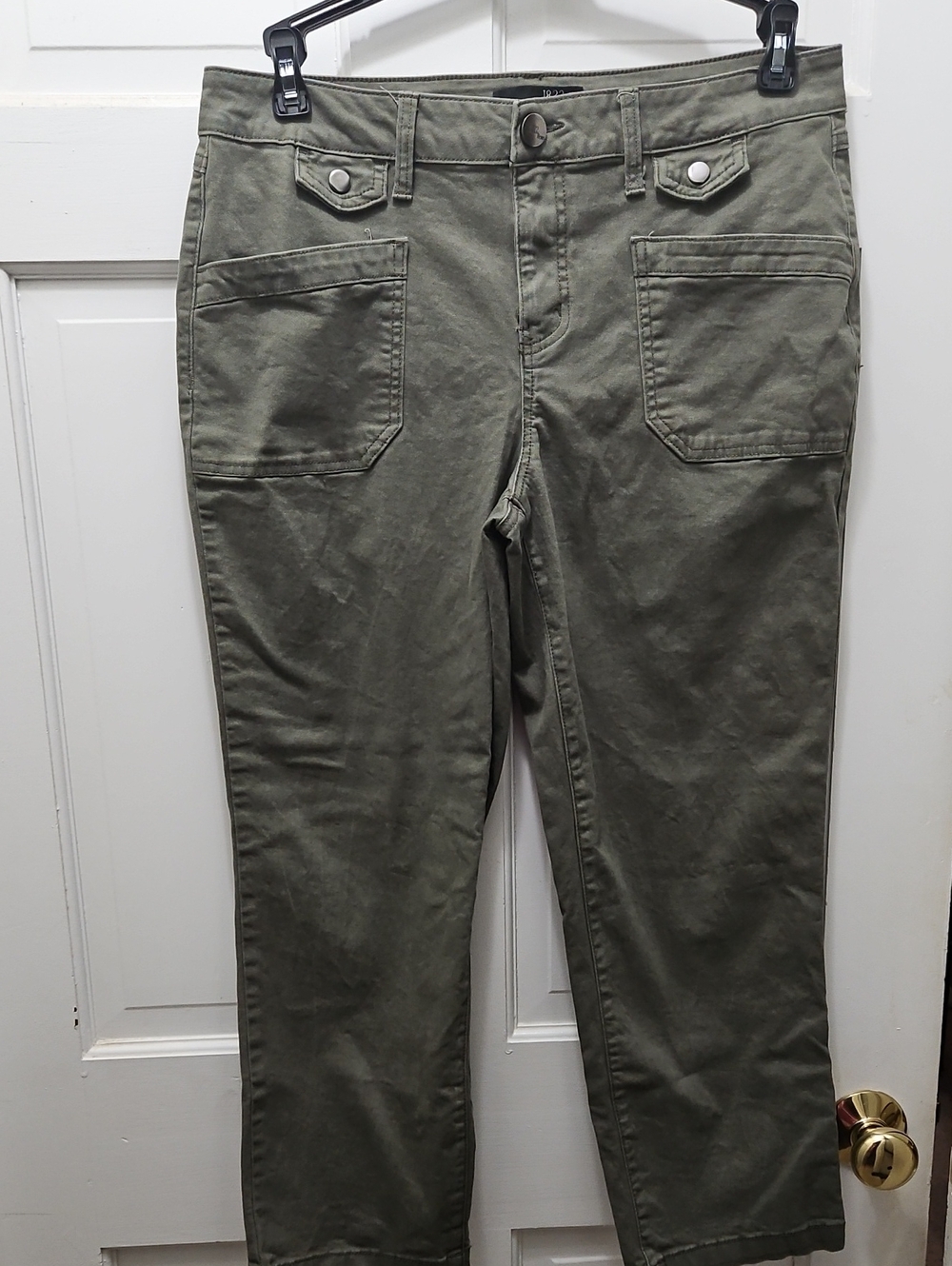 1822 Denim Olive Utility Pants